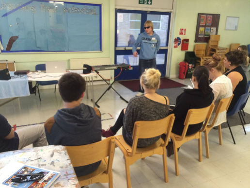 Global Music Visions taster session at Loud and Proud Community Group, Gosport